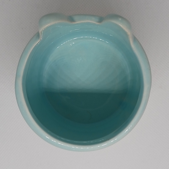 2 pc Ceramic Bunny Planters - Picture 3 of 5